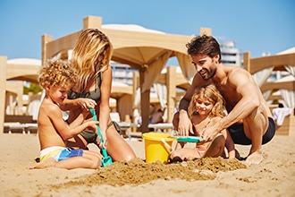 Friuli mare per bambini, vita da spiaggia