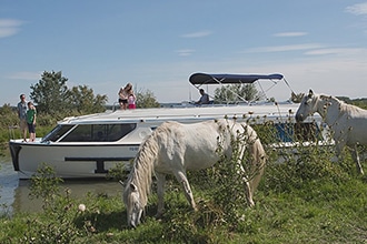 Houseboat in Francia con bambini, Camargue