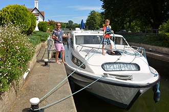 Houseboat in Francia con bambini