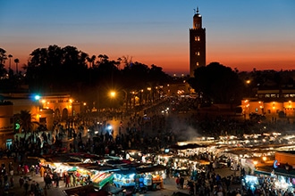 Marrakech con bambini, Jemaa el fna