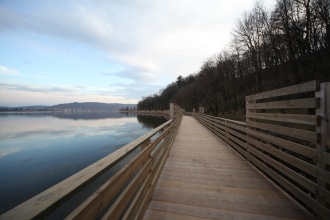 Ciclabile Lago di Comabbio, gita in Lombardia con bambini