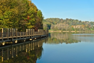 Lago di Comabbio - gita all'aria aperta in Lombardia