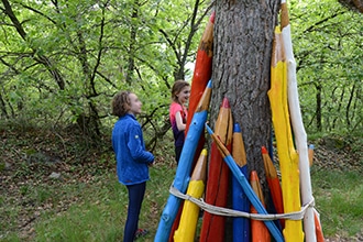 Cammini con bambini, Valle d'Aosta, Challand Art