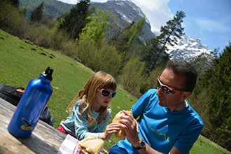 Mini guida trekking con bambini, lo zaino