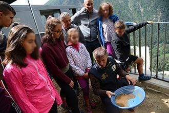 Valle d'Aosta, Val d'Ayas, Miniera di Chamousira