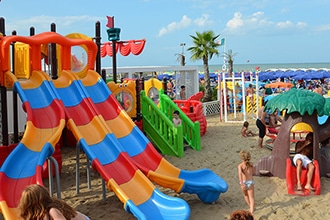 Riccione con bambini, Marano beach, la spiaggia dei bimbi felici