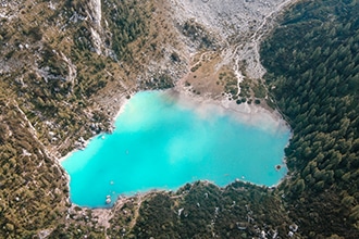 Vacanze natura in camper, Lago di Sorapis