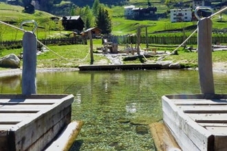 Parco giochi per bambini, Val di Rabbi, Trentino