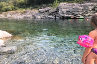 Fare il bagno nel fiume