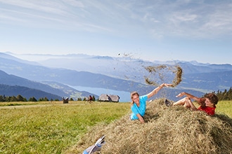 Carinzia d'estate con i bambini, vita di campagna