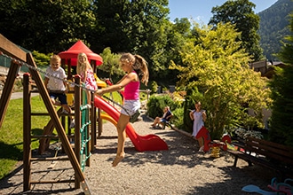 Hotel Quellenhof vicino Merano, parco giochi