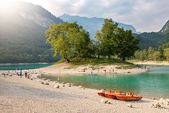 Estate a Comano con i bambini, lago di Tenno