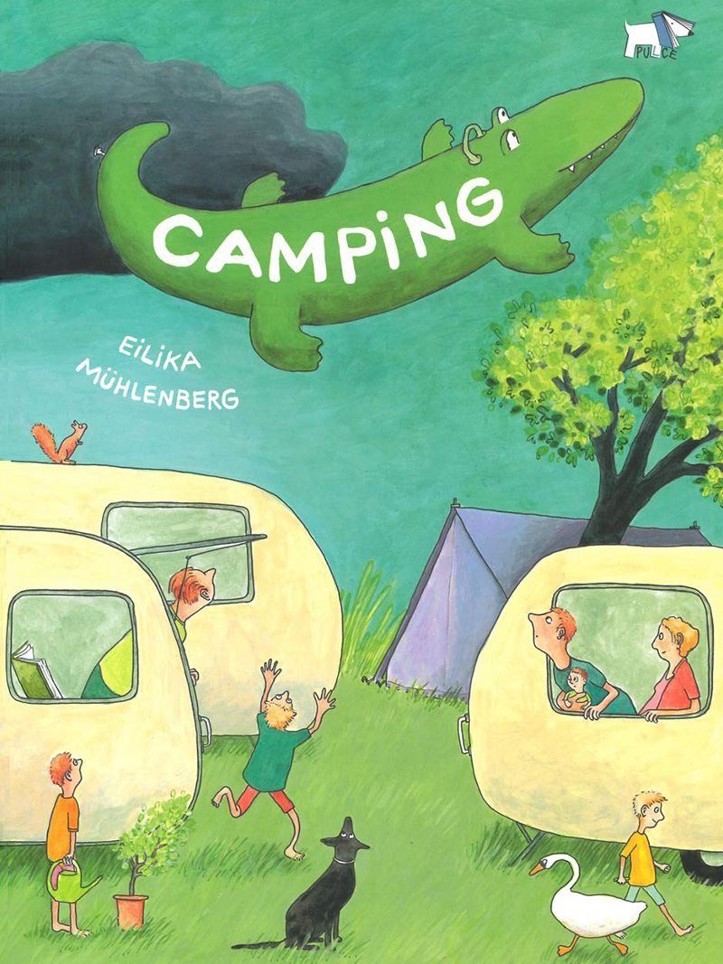 Copertina del libro "Camping"