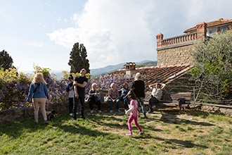 Montecatini Alto con bambini