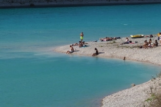 Spiagge lago di Fiastra