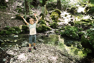 Parco d'Abruzzo con i bambini, sentiero per le sorgenti