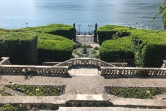 Villa Carlotta, giardini e vista lago
