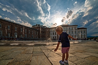 La Reggia di Venaria con bambini, esterni