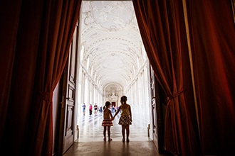 La Reggia di Venaria con bambini, interni