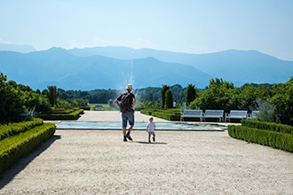 La Reggia di Venaria con bambini, giardini