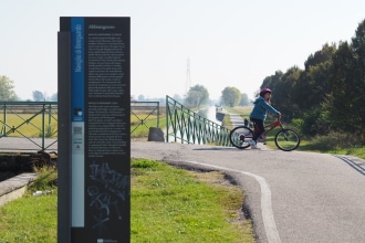 Abbiategrasso punto di partenza Ciclabile Naviglio di Bereguardo