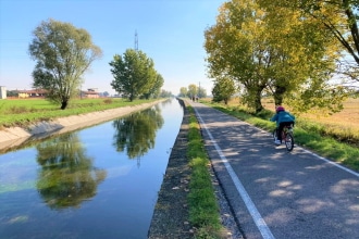 Ciclabile Bereguardo gita in Lombardia con bambini