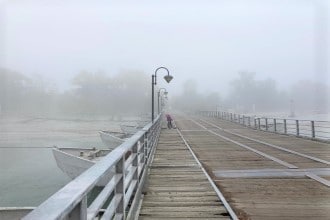 Ponte delle barche sul Ticino