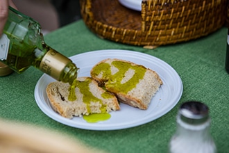 Agriturismo Fattoria di Maiano, pane e olio