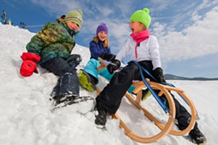 Parchi gioco sulla neve in Abruzzo, Campo Felice