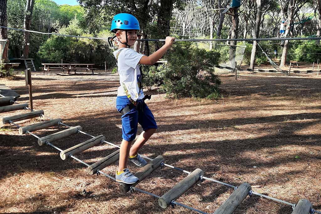 Camping Village Le Marze per bambini in Maremma, parco avventura