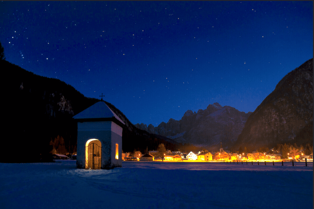 Valbruna Sentiero dell'Avvento