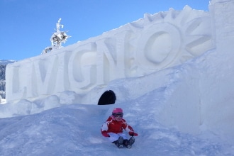 Livigno con bambini in inverno