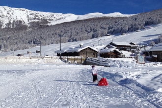 Valtellina neve bambini