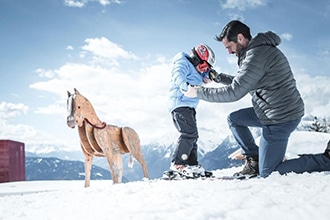 Piste da sci a Merano 2000 per bambini