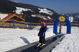 Sciare con i bambini in Val d'Ultimo, vicino Merano