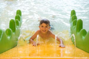 Resort Dolce Casa Family & SPA a Moena in Val di Fassa, piscina per bambini