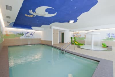 Resort Dolce Casa Family & SPA a Moena in Val di Fassa, piscina per bambini