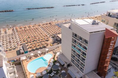 Family hotel Nautilus a Pesaro sul mare, vista
