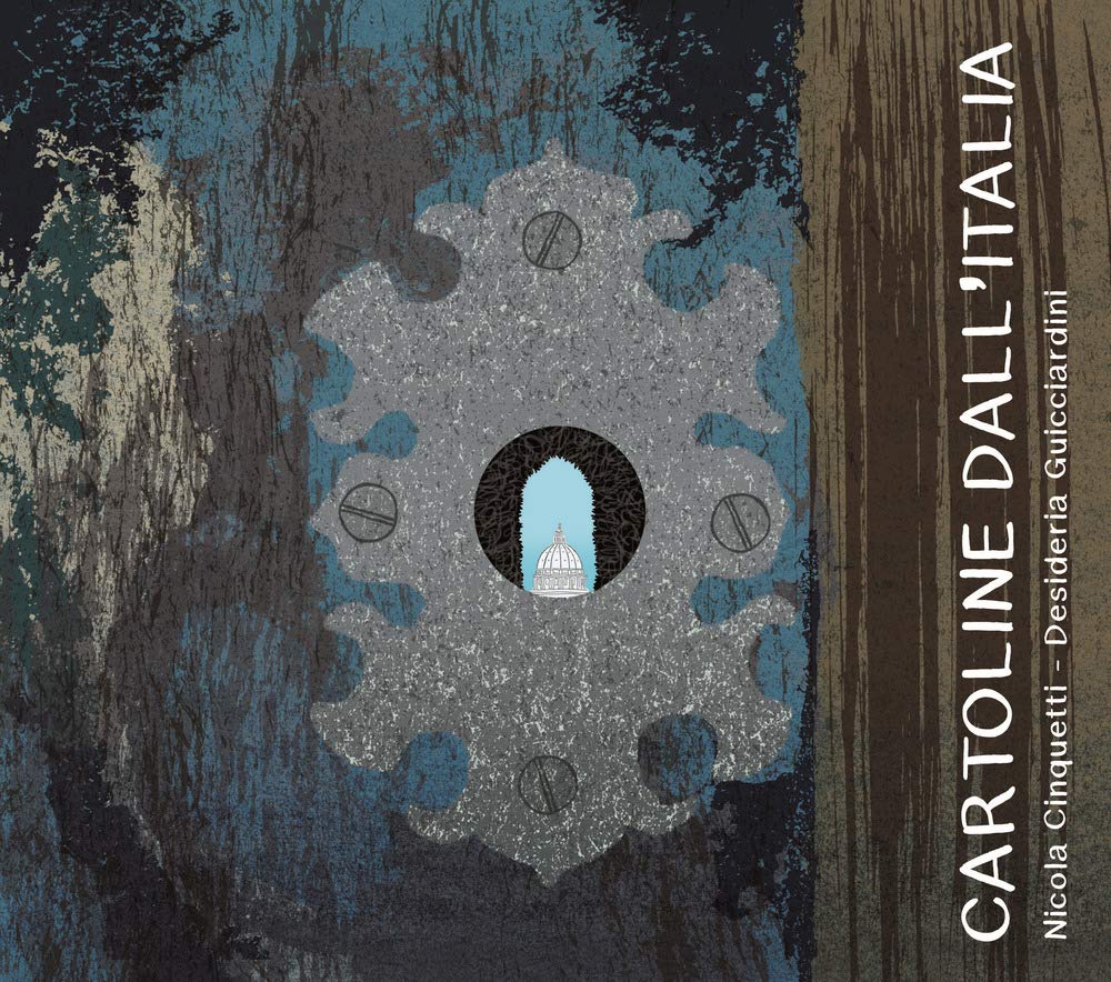 Copertina del libro "Cartoline dall'Italia"