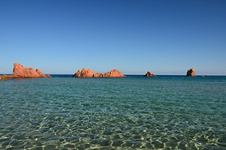 Arbatax con bambini, spiaggia di Cea