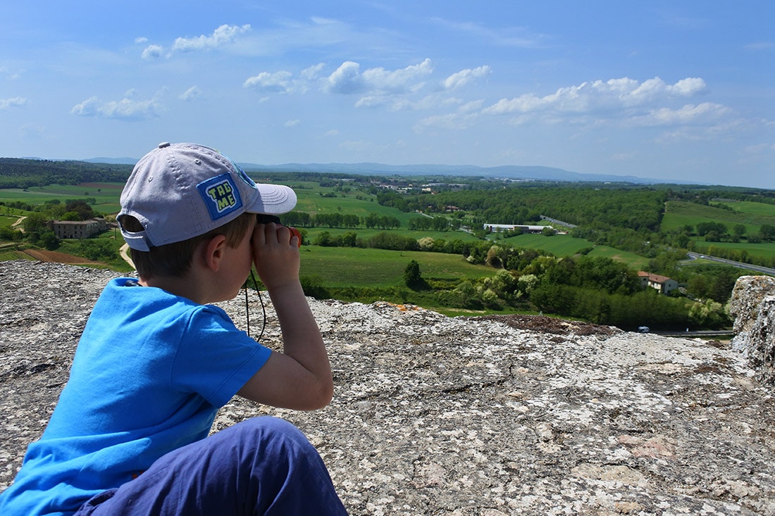 Cammini con bambini, Monteriggioni sulla Via Francigena