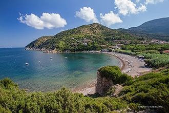 Isola d'Elba, spiagge per famiglie con bambini, spiaggia di Nisporto