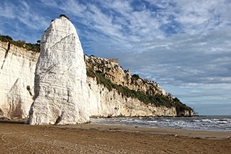 Vieste con bambini, spiaggia di Pizzomunno