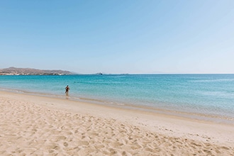 Naxos con bambini, spiaggia