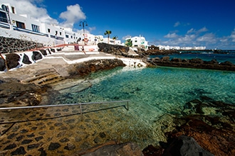 Lanzarote con bambini, le piscine naturali, Punta Mujeres