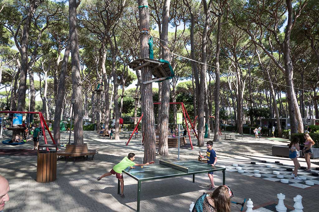 Park Albatros Village per bambini a San Vincenzo in Toscana, parco avventura