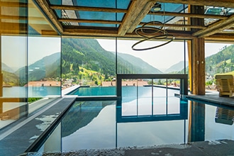 Resort Dolce Casa di Moena, piscina infinity