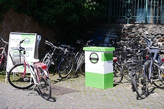 Appia Antica in bici con i bambini, noleggio bici 