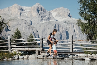 Parchi Moviment in Alta Badia, laghetti