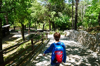 Il parco delle Grotte di Pastena